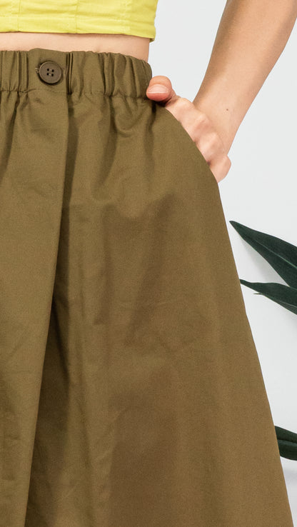 Angelica Skirt (Army Green)