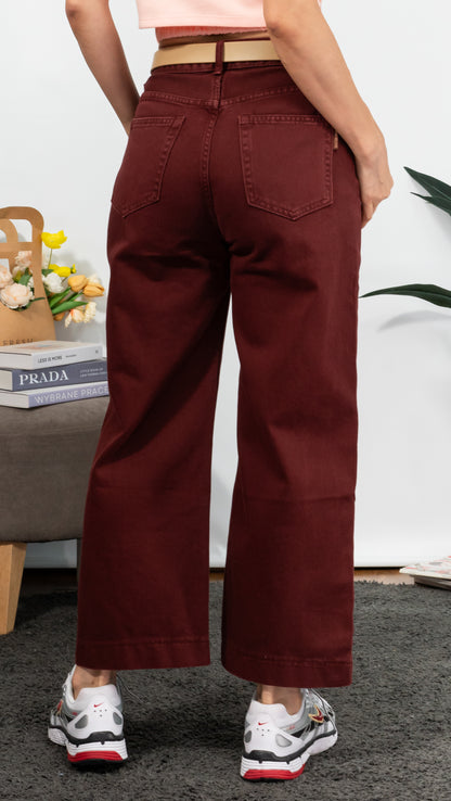 Mannie Jeans (Brick Red)