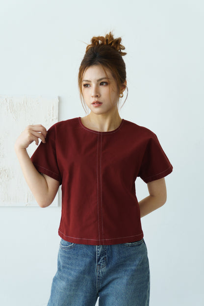 Zip-Back Top (Red)