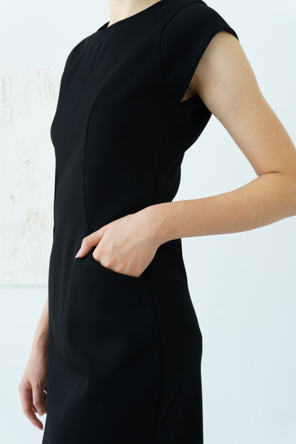 Sleek-Fit Dress (Black)