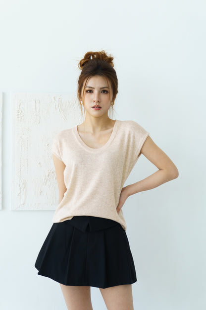 Round Knit (Beige)