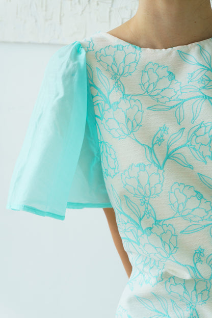 Blooming Dress (Tiffany Blue)