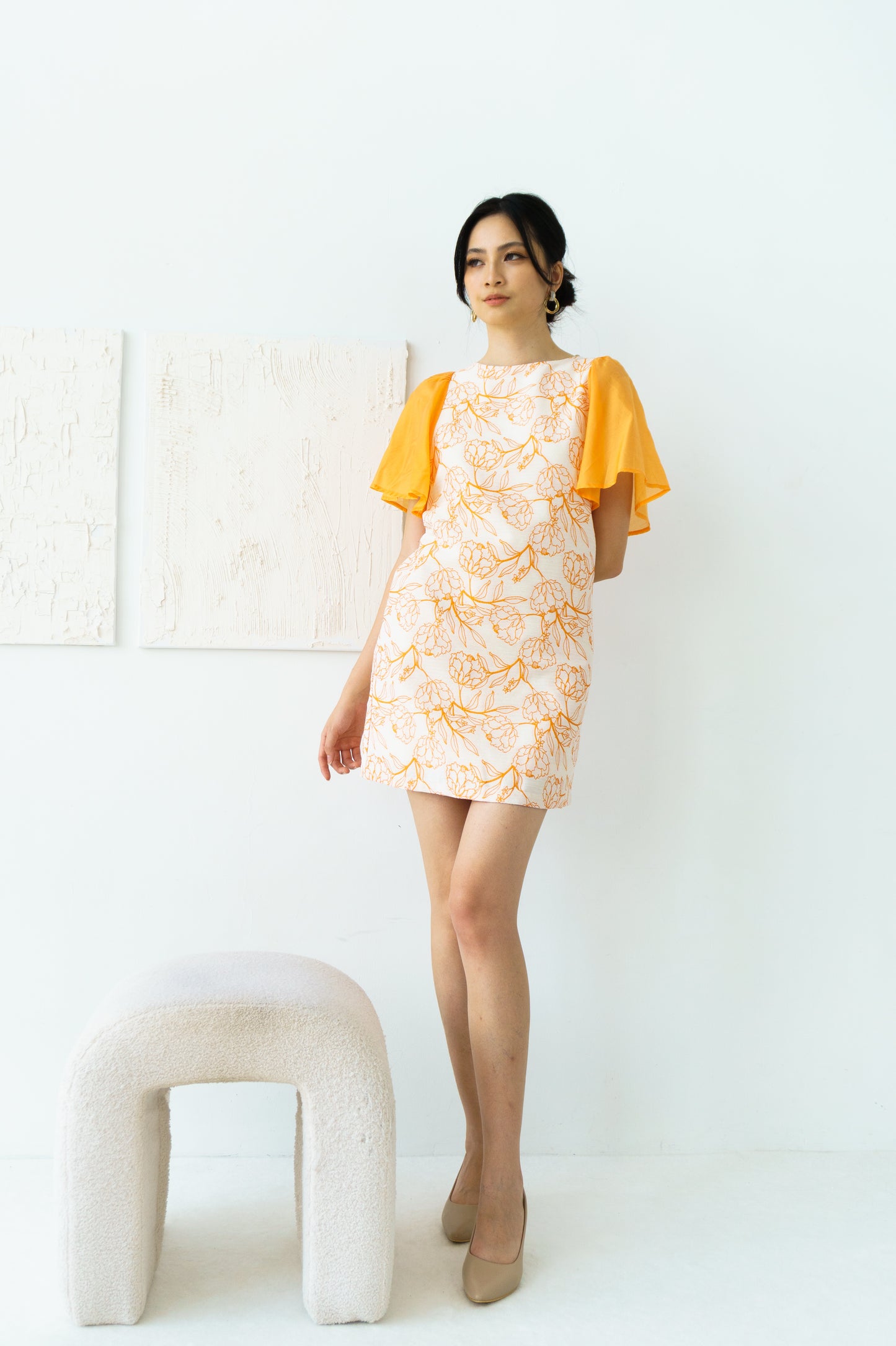 Blooming Dress (Orange)