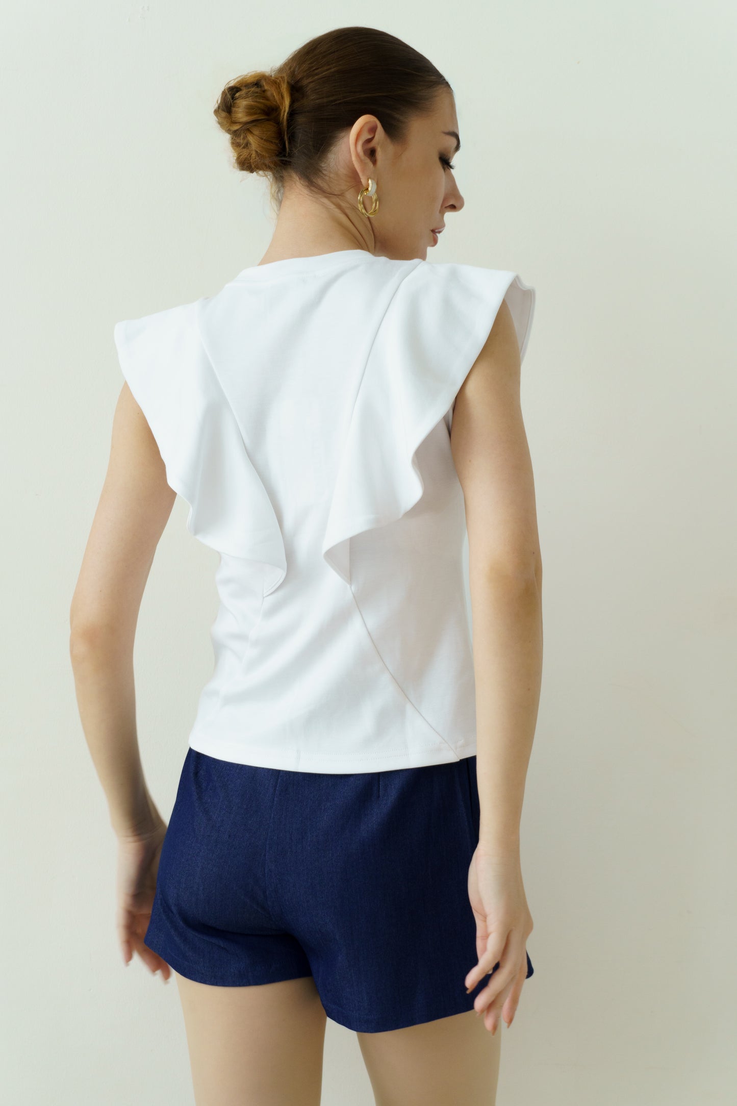 Wingsleeve Top (White)