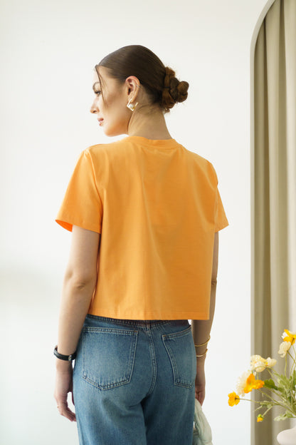 Plain Tee (Orange)