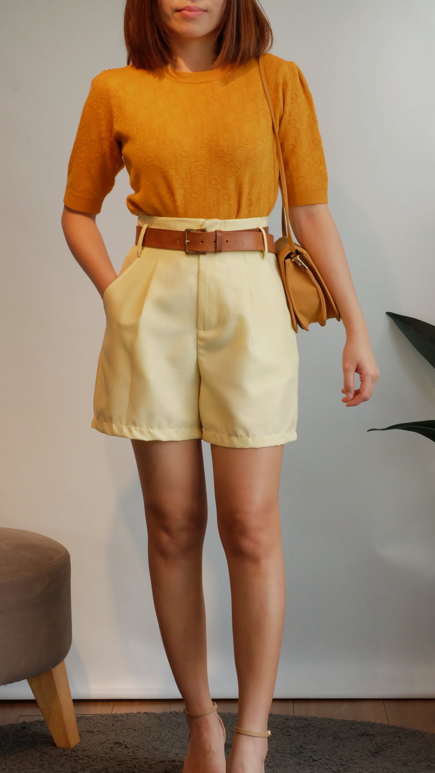 Everett Knit Top (Mustard)