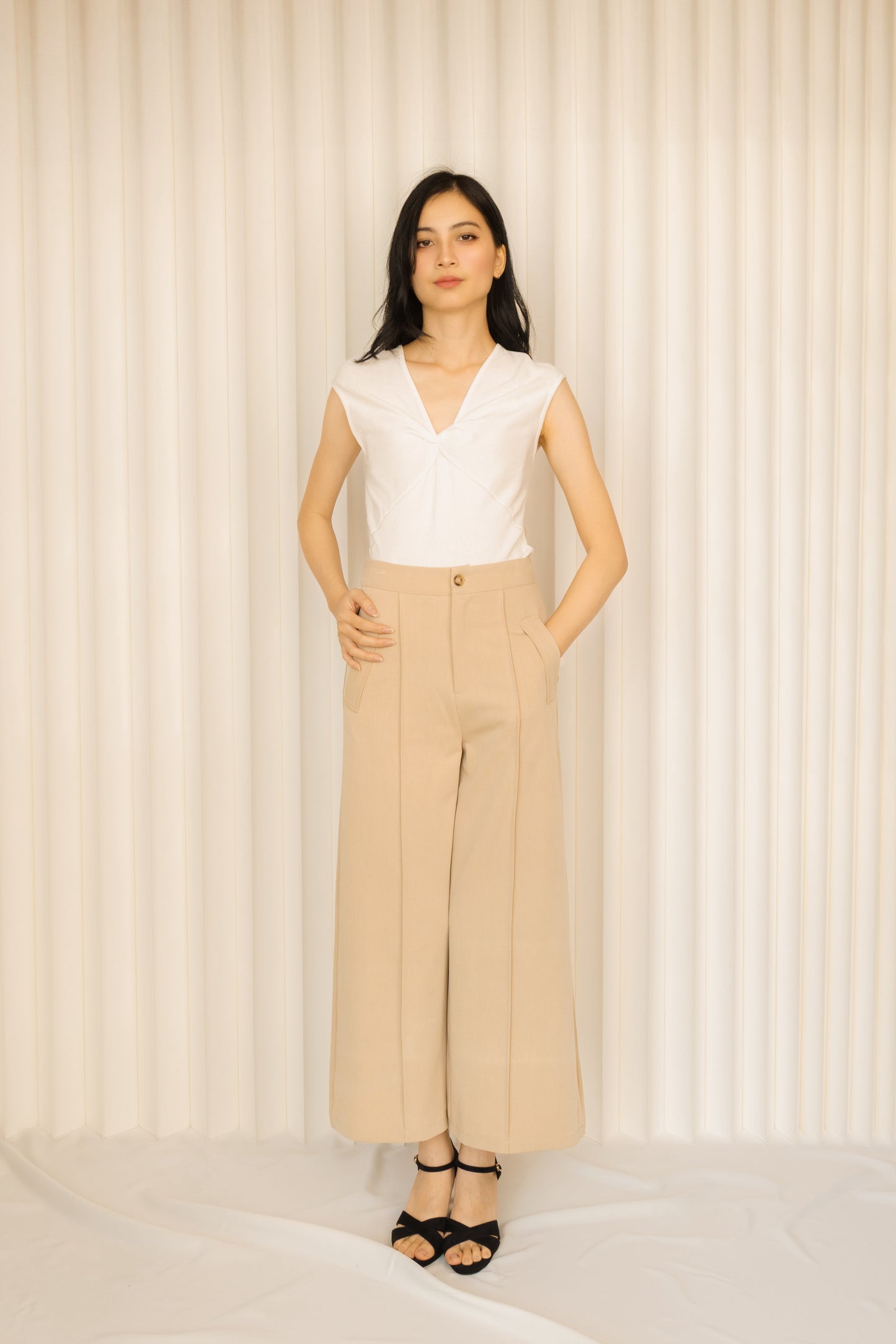 Suit Pants (Beige)