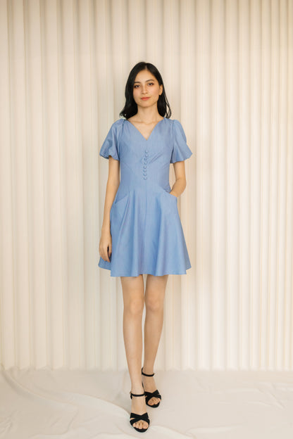 Alyssum Dress (Blue)