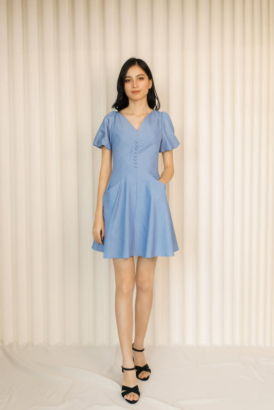 Alyssum Dress (Blue)