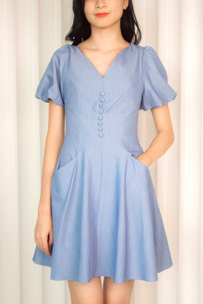 Alyssum Dress (Blue)