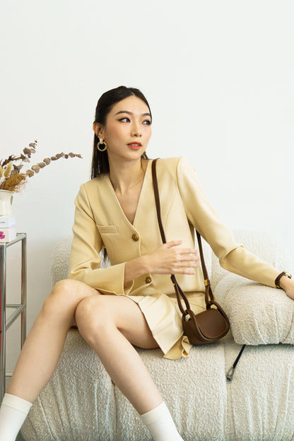 Heiress CNY Dress (Beige)