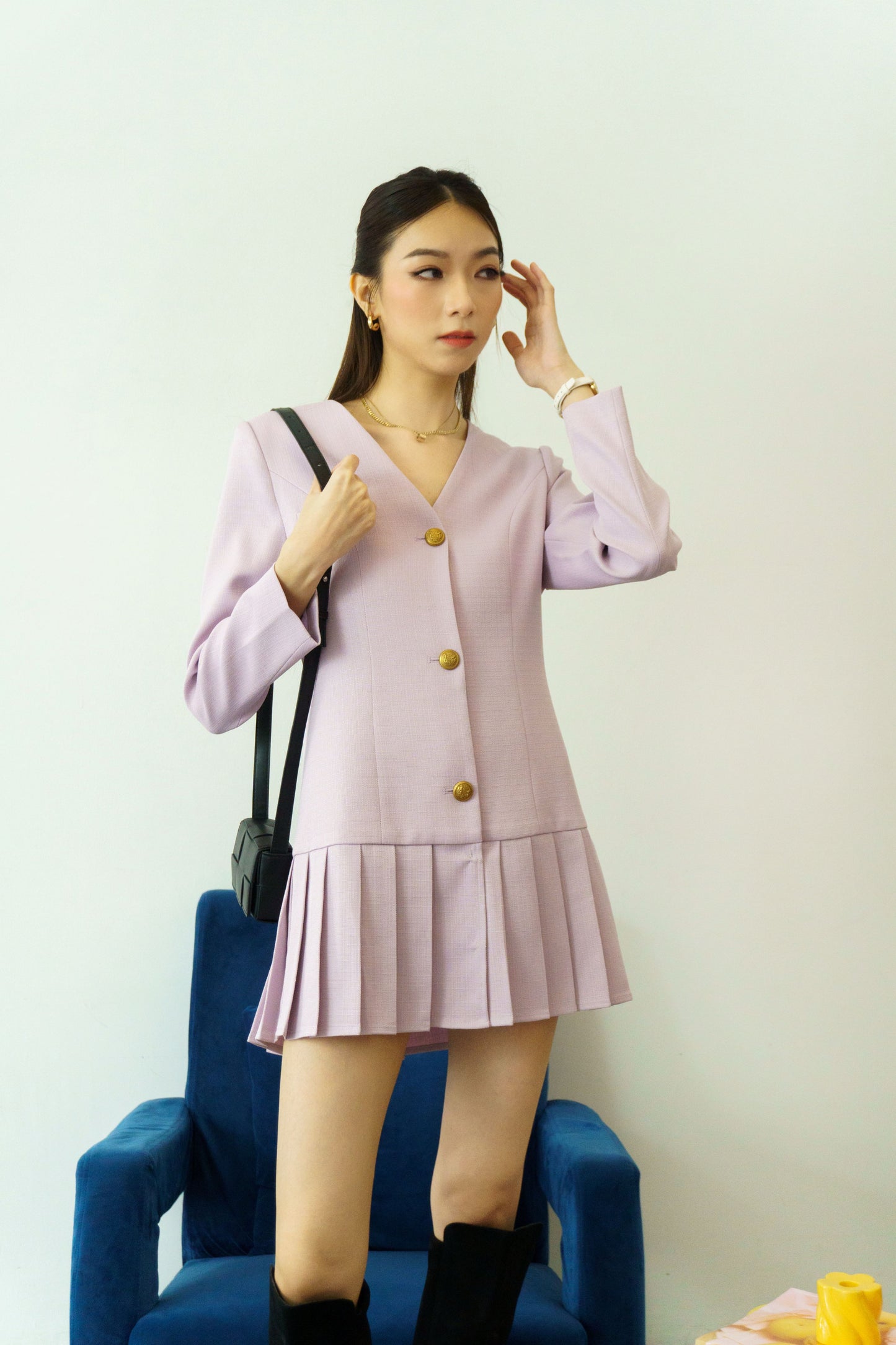 Heiress CNY Dress (Lilac)