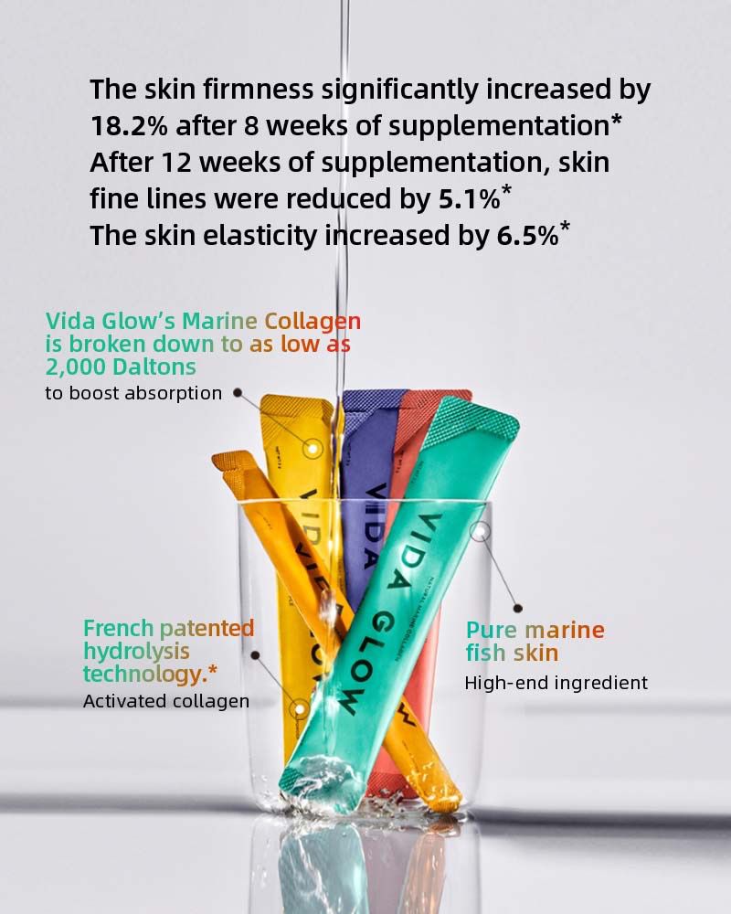 【Member Upgrade】Vida Glow Collagen Hydrolysate*7 packs Free RM30 voucher pack