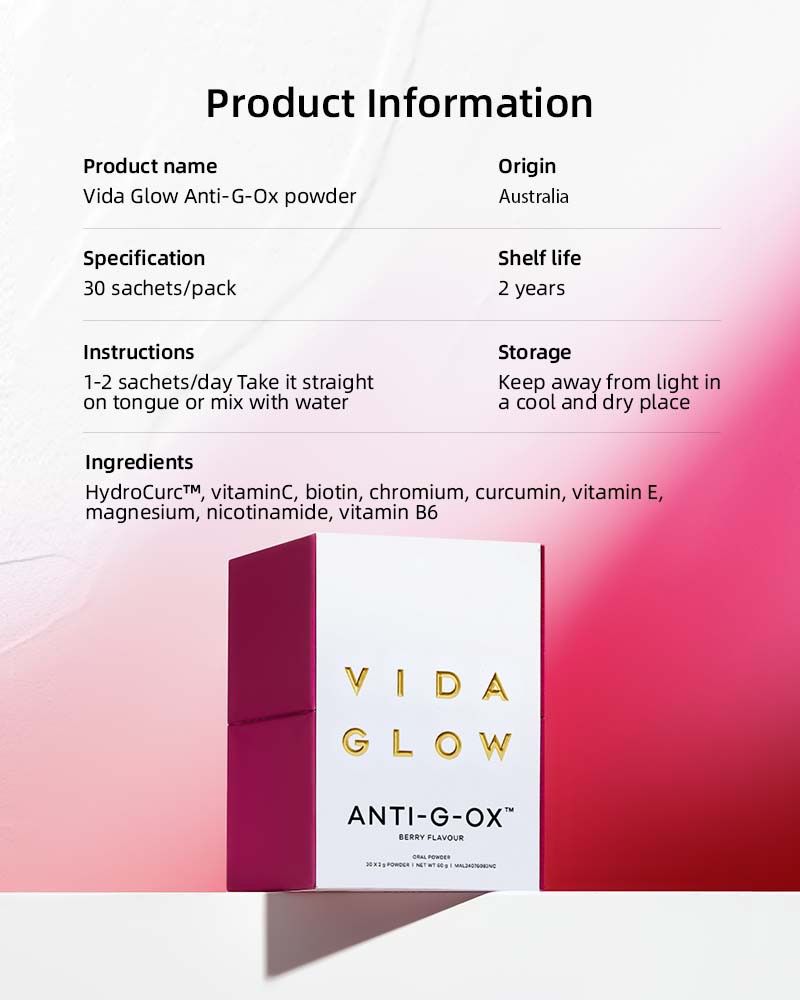 【Member Upgrade】Vida Glow Anti-G-Ox*6 packs Free RM30 voucher pack