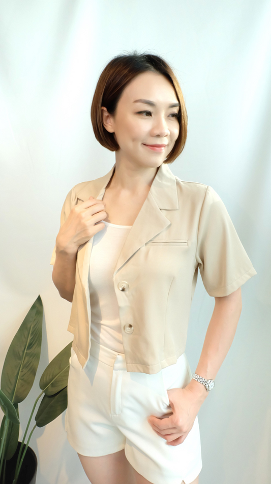 Susan Top (Beige)