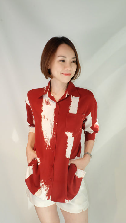 Arlo Top (Red)