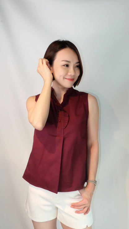 Linus Top (Maroon)