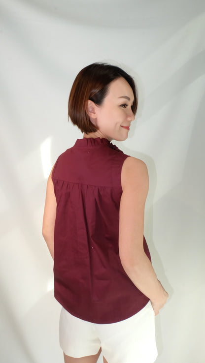 Linus Top (Maroon)