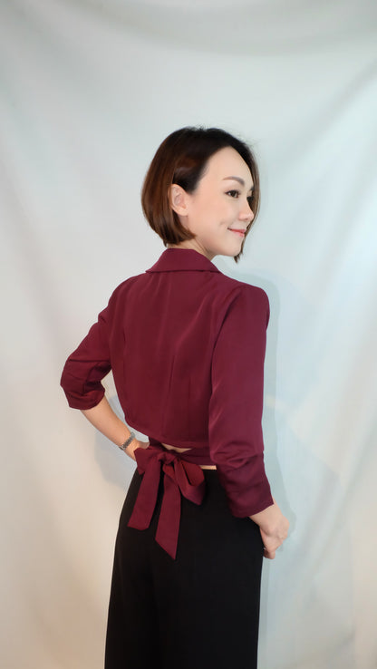 Etta Top (Maroon)