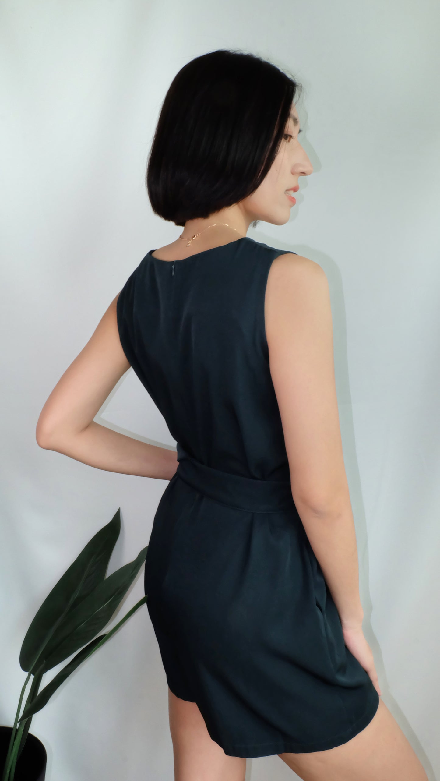 Mary Jumpsuit (Dark Green)