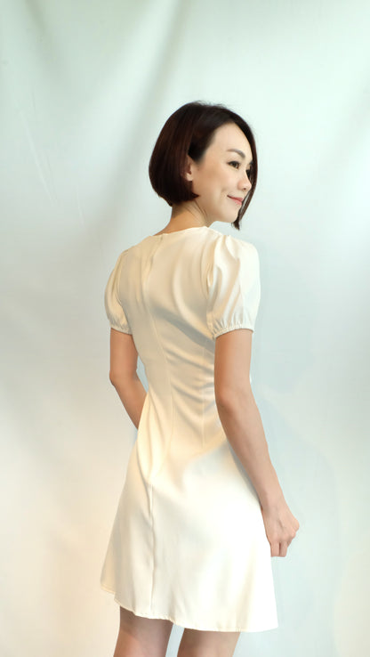 Douglas Dress (Pearl White)